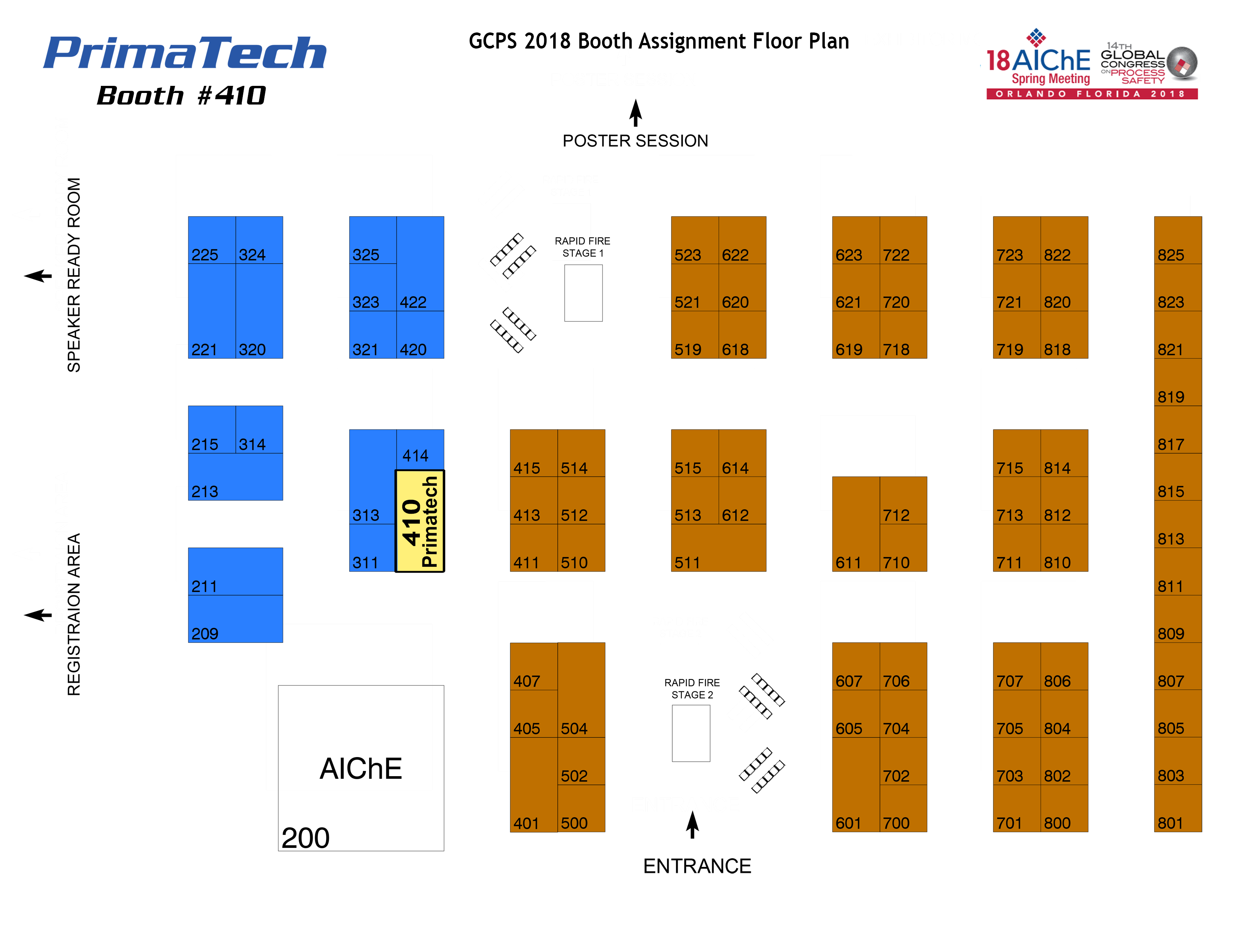 GCPS - Exhibit Booth Floor Plan
